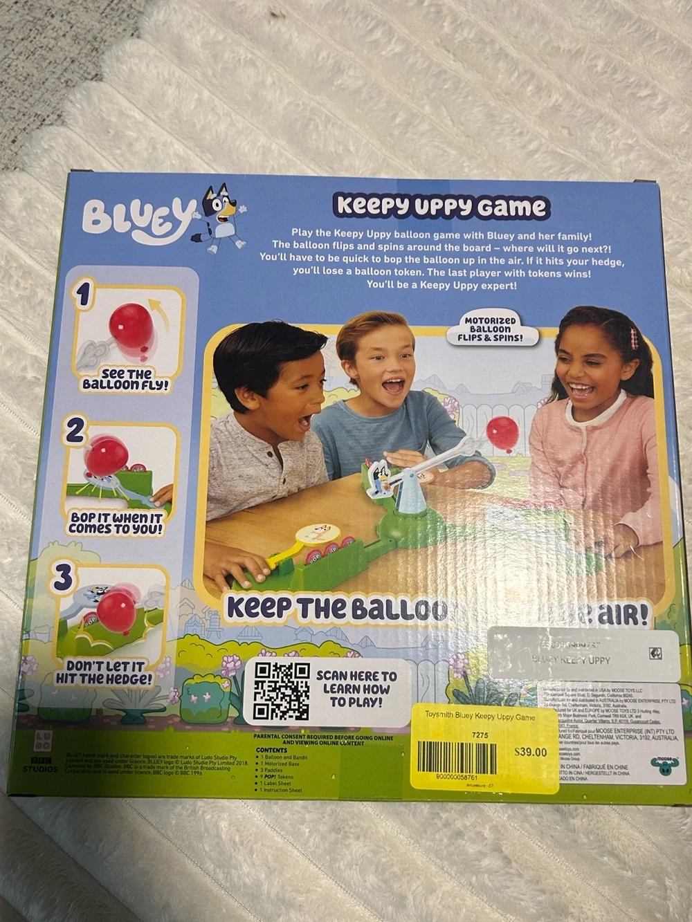 Bluey Keepy Uppy Game